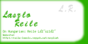 laszlo reile business card